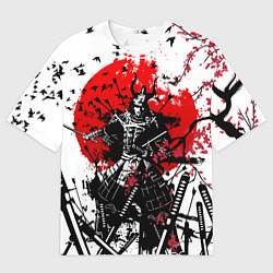Мужская футболка оверсайз Bushido warrior