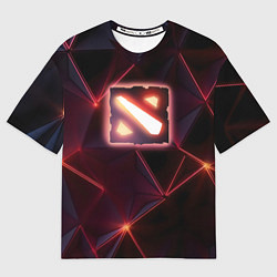 Футболка оверсайз мужская Dota 2 Lightning, цвет: 3D-принт