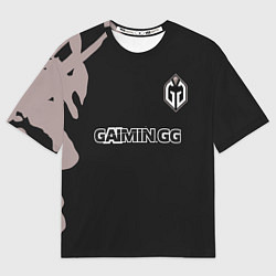 Футболка оверсайз мужская Gaimin Gladiators Splash, цвет: 3D-принт
