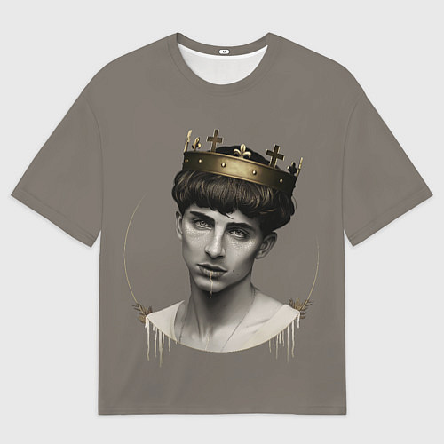 Мужская футболка оверсайз Король Тимоти / 3D-принт – фото 1