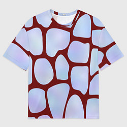 Мужская футболка оверсайз Клеточная ткань