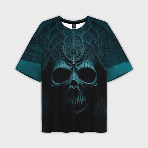 Мужская футболка оверсайз Темный жрец / 3D-принт – фото 1