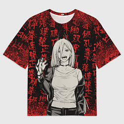 Мужская футболка оверсайз Power - Chainsaw Man