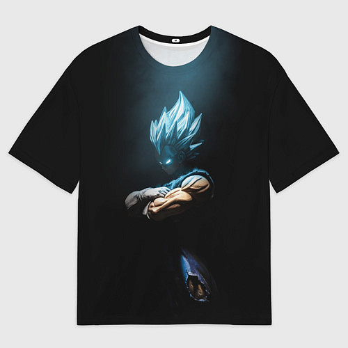 Мужская футболка оверсайз Vegeta - Dragon ball / 3D-принт – фото 1