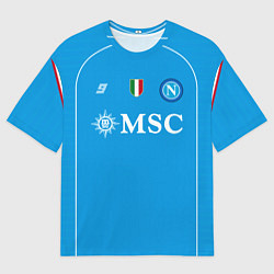 Мужская футболка оверсайз Виктор Осимхен Наполи форма 2324 домашняя