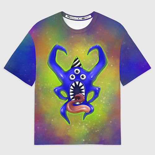 Мужская футболка оверсайз Nabnab - паук / 3D-принт – фото 1