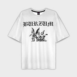 Мужская футболка оверсайз Burzum Gnoms Edition