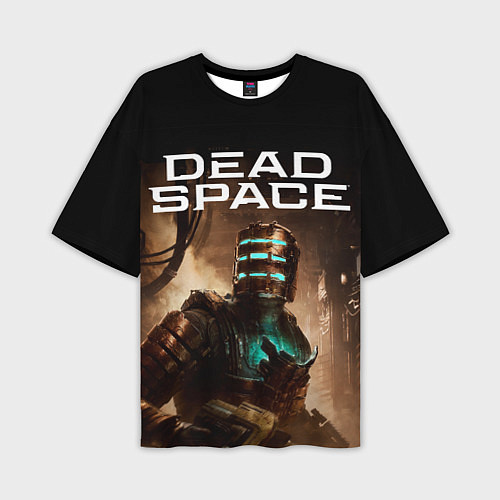 Мужская футболка оверсайз Мертвый космос / 3D-принт – фото 1