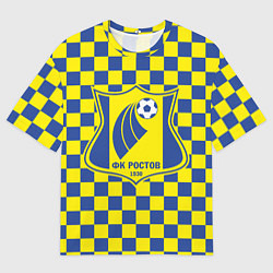 Мужская футболка оверсайз Ростов Футбольный Клуб