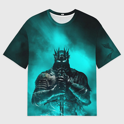 Мужская футболка оверсайз Рыцарь the lords of the fallen / 3D-принт – фото 1