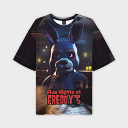Мужская футболка оверсайз Five Nights at Freddys Bonnie