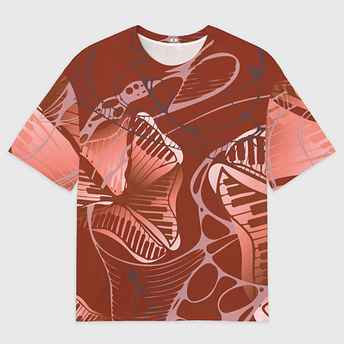 Мужская футболка оверсайз Свадебный марш / 3D-принт – фото 1