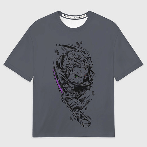 Мужская футболка оверсайз One Piece - Roronoa Zoro / 3D-принт – фото 1