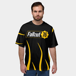 Футболка оверсайз мужская Fallout ядерное оружие, цвет: 3D-принт — фото 2