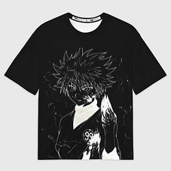 Мужская футболка оверсайз Киллуа Золдик - Хантер