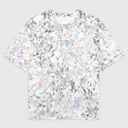 Мужская футболка оверсайз Бриллиант в воде