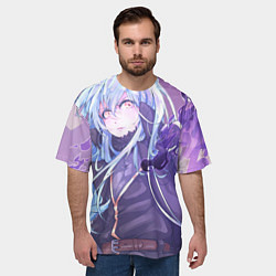 Футболка оверсайз мужская О моём перерождении в слизь Римуру, цвет: 3D-принт — фото 2