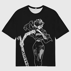 Мужская футболка оверсайз Зенин Маки - Магическая битва