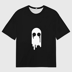 Мужская футболка оверсайз Плачущее привидение