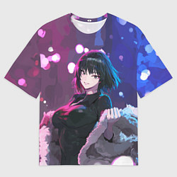 Мужская футболка оверсайз Прекрасная Фубуки - One Punch Man