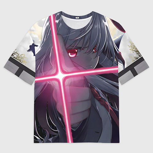 Мужская футболка оверсайз Touhou Project Рейсен Удонгейн Инаба / 3D-принт – фото 1