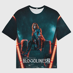 Футболка оверсайз мужская Мистер Дамп Vampire the masquerade bloodlines 2, цвет: 3D-принт