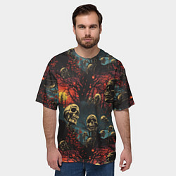 Футболка оверсайз мужская Нечистый дух, цвет: 3D-принт — фото 2