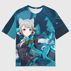 Футболка оверсайз мужская Lynette Genshin Impact, цвет: 3D-принт