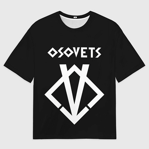 Мужская футболка оверсайз Osovets metal band / 3D-принт – фото 1