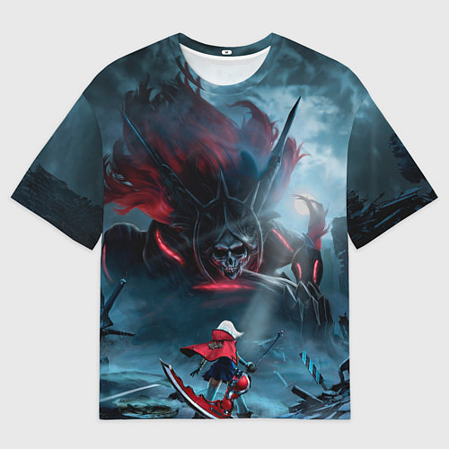 Мужская футболка оверсайз God Eater / 3D-принт – фото 1