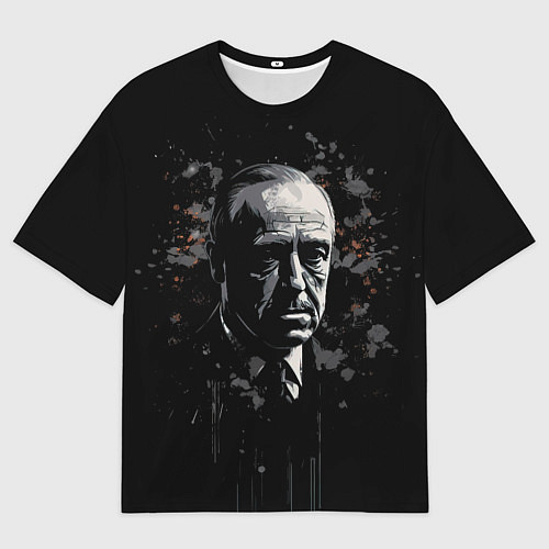 Мужская футболка оверсайз Дон Вито Корлеоне крестный отец / 3D-принт – фото 1