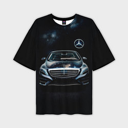 Футболка оверсайз мужская Mercedes Benz, цвет: 3D-принт
