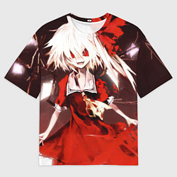 Мужская футболка оверсайз Touhou Project Flandre Scarlet
