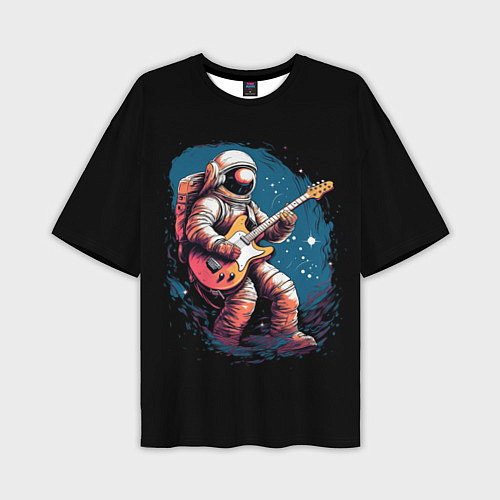 Мужская футболка оверсайз Cosmo rock / 3D-принт – фото 1