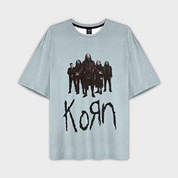 Мужская футболка оверсайз Korn band