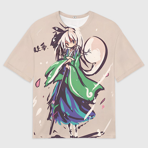 Мужская футболка оверсайз Touhou Project Youmu Konpaku / 3D-принт – фото 1
