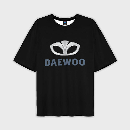 Мужская футболка оверсайз Daewoo sport auto / 3D-принт – фото 1