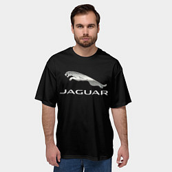 Футболка оверсайз мужская Jaguar sport brend, цвет: 3D-принт — фото 2
