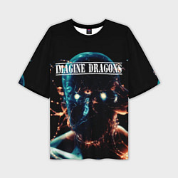Мужская футболка оверсайз Imagine Dragons рок группа