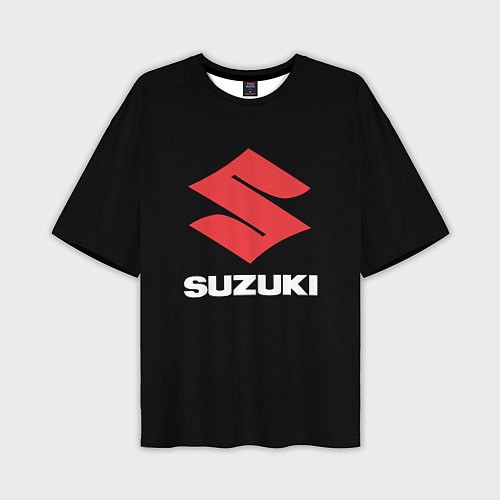 Мужская футболка оверсайз Suzuki sport brend / 3D-принт – фото 1