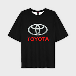 Футболка оверсайз мужская Toyota sport car, цвет: 3D-принт