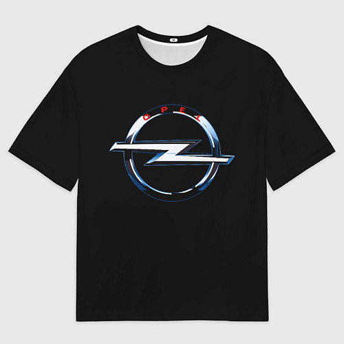 Мужская футболка оверсайз Opel sport auto trend / 3D-принт – фото 1