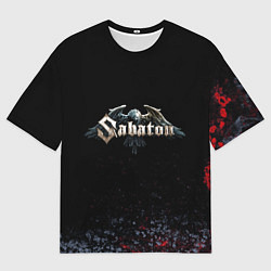 Мужская футболка оверсайз Sabaton Bird