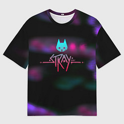 Мужская футболка оверсайз Stray cats