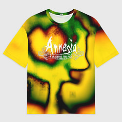 Мужская футболка оверсайз Амнезия