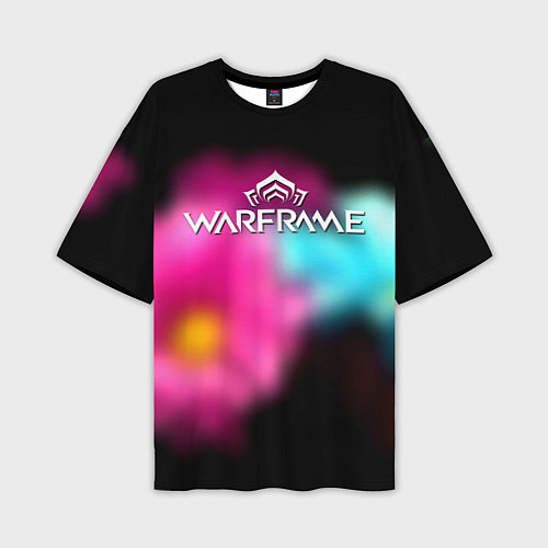 Мужская футболка оверсайз Warframe true color / 3D-принт – фото 1