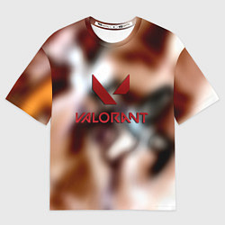 Мужская футболка оверсайз Valorant riot games