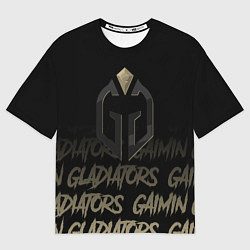 Футболка оверсайз мужская Gaimin Gladiators style, цвет: 3D-принт