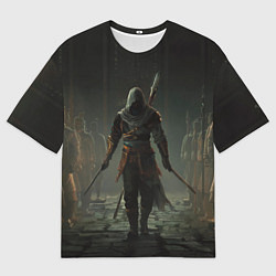 Мужская футболка оверсайз Герой assassins creed jade