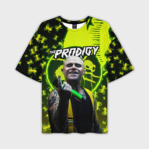 Мужская футболка оверсайз The Prodigy Keith Flint / 3D-принт – фото 1